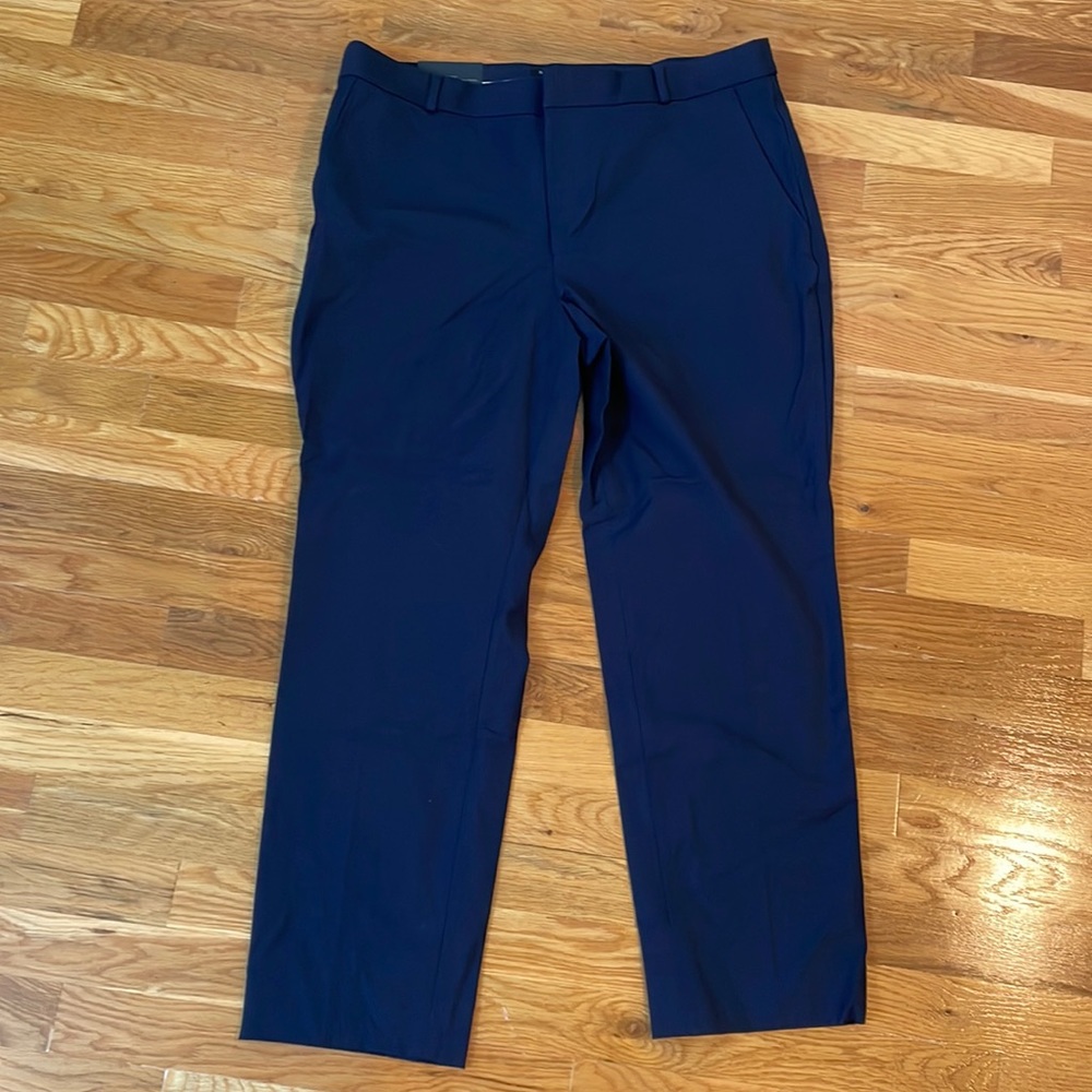 navy banana republic pants